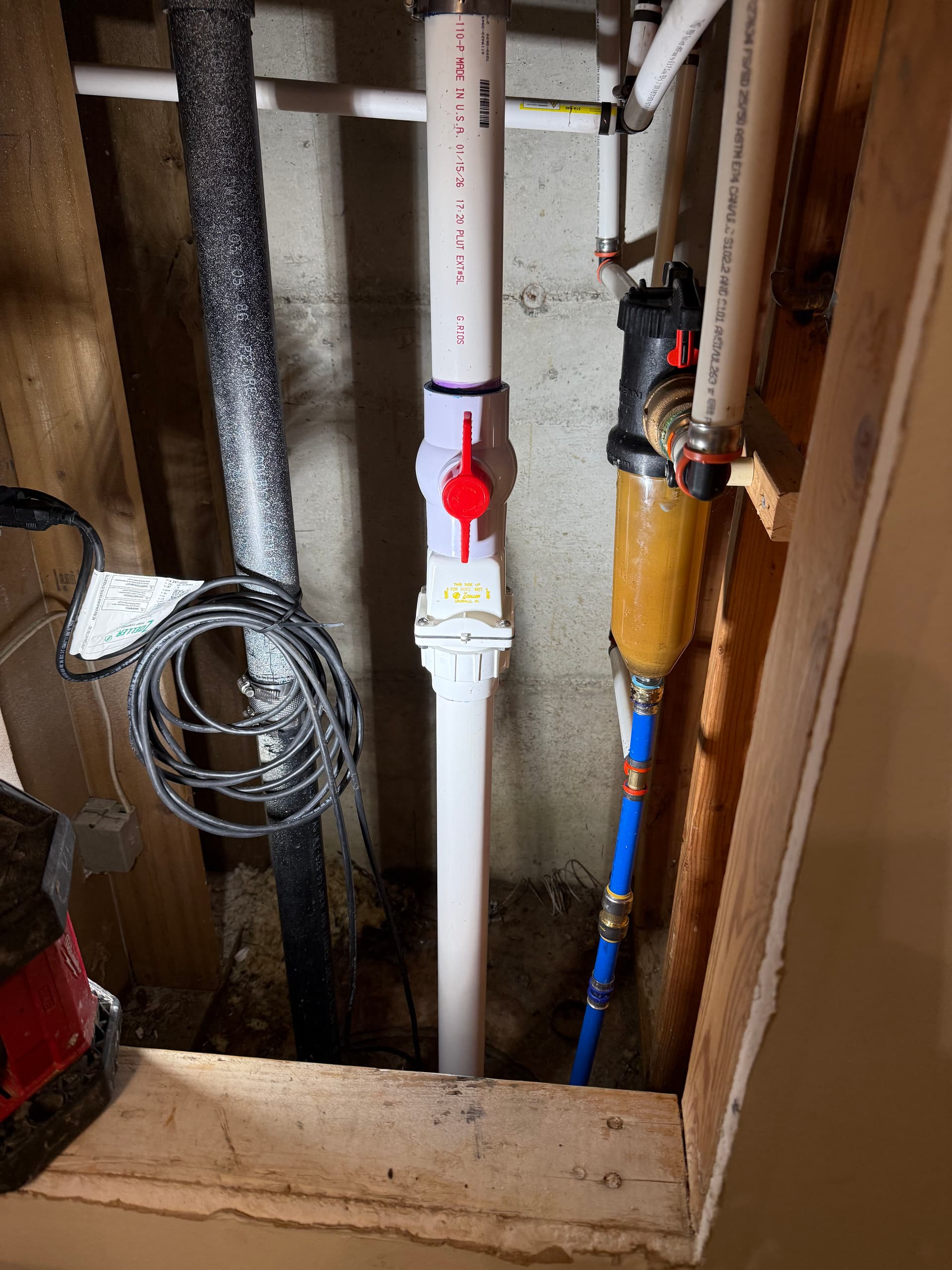 Basement Safety Boost with New Sewage Pump Installation image