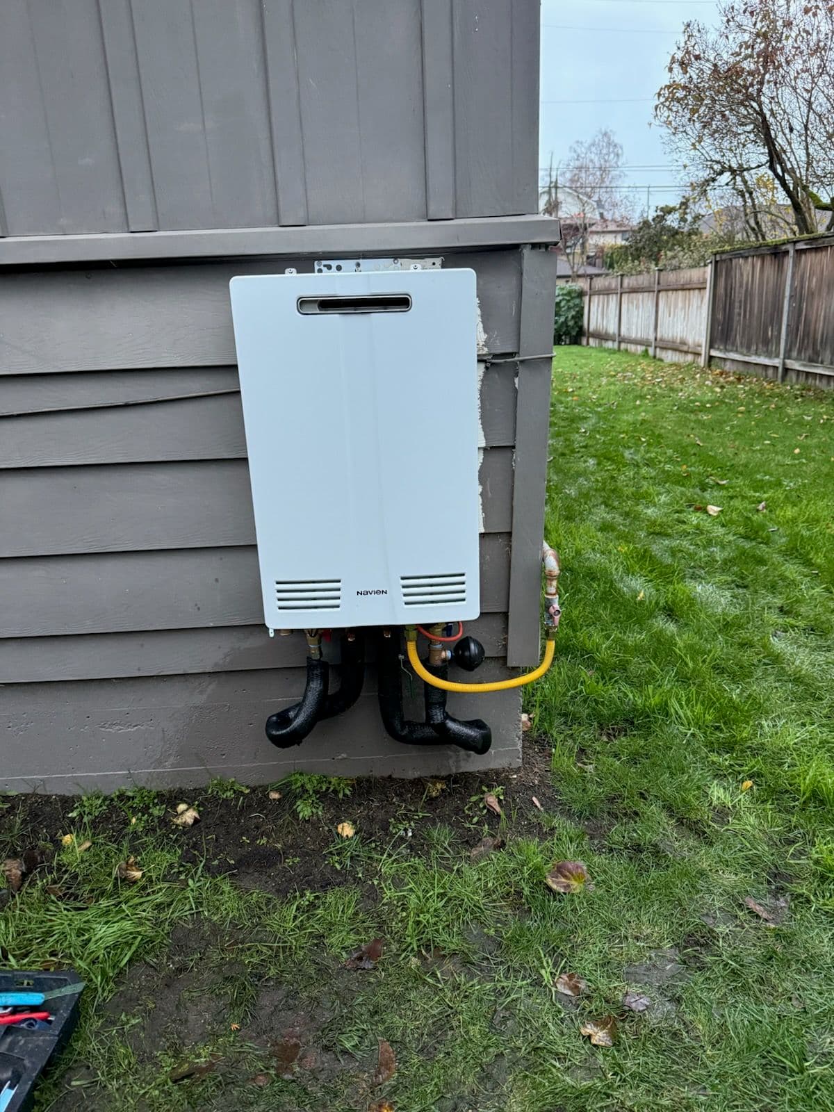 Exterior Tankless Water Heater Swap image