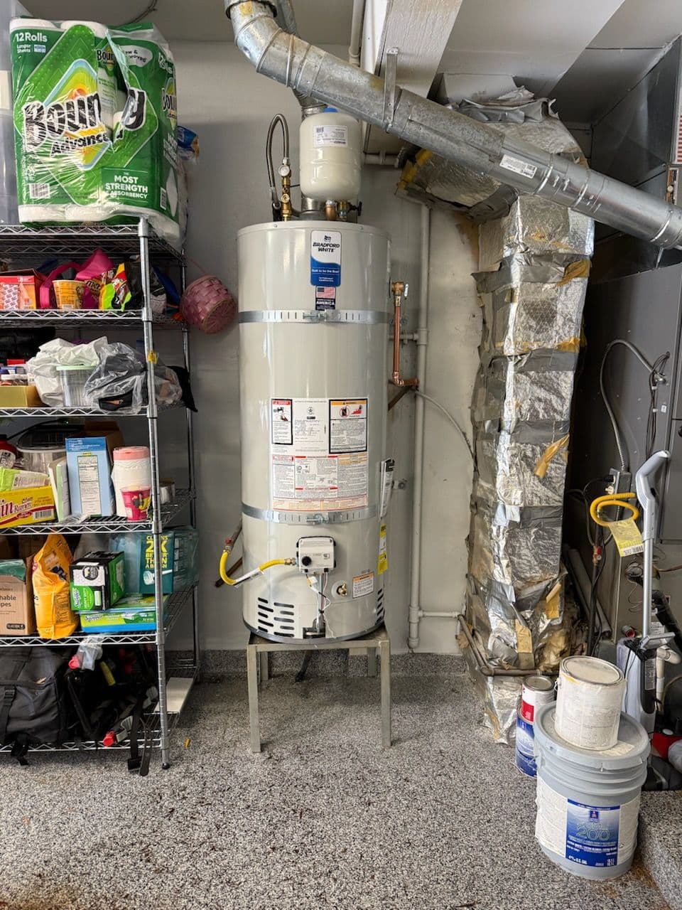 Efficient Home Upgrade with New Water Heater Installation